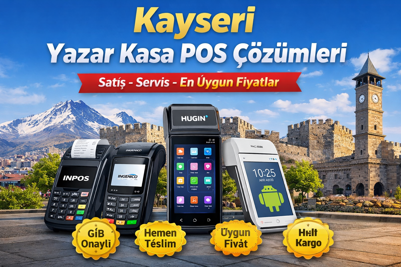 kayseri yazarkasa pos