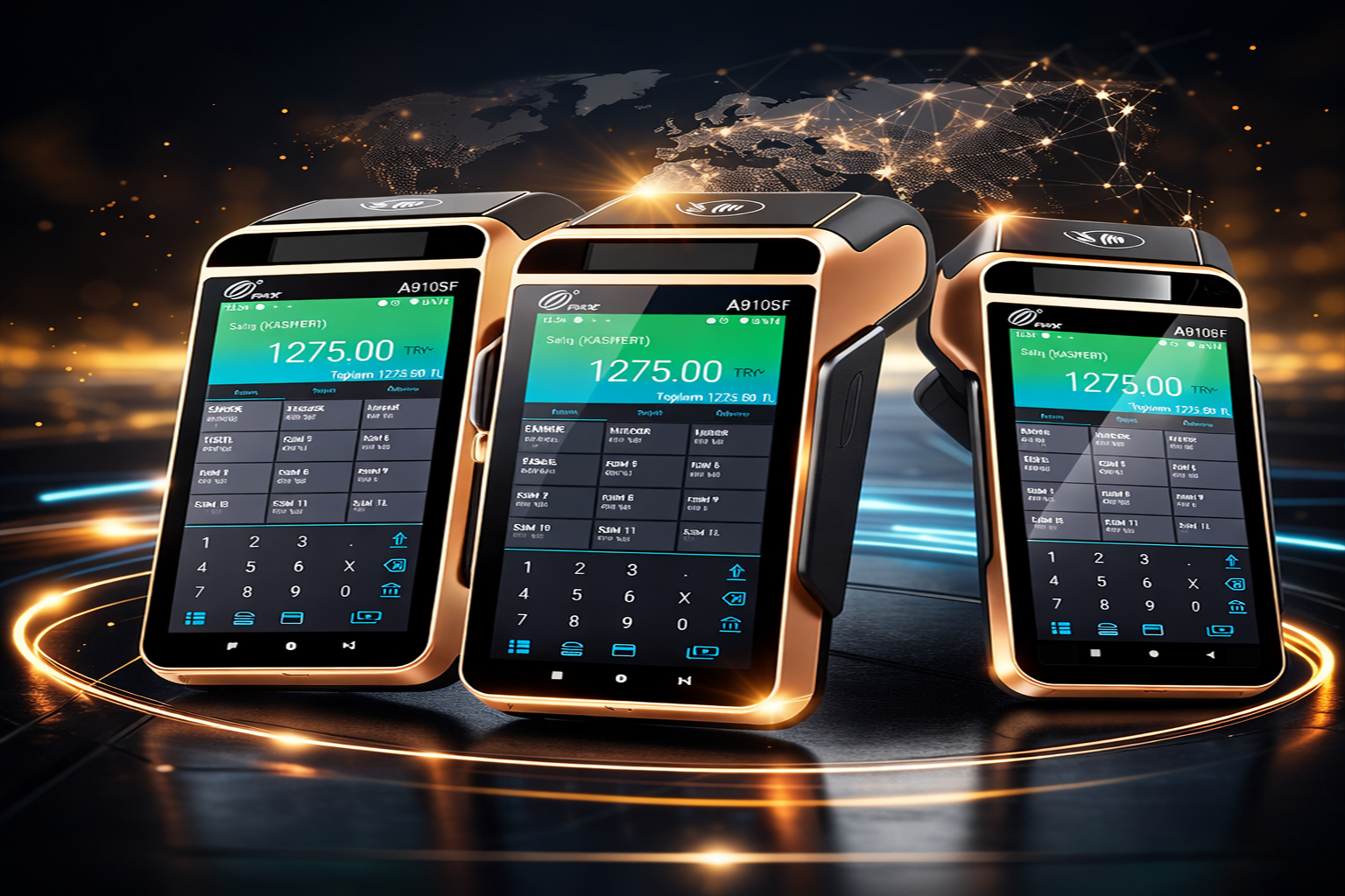 pax a910s yazarkasa pos android